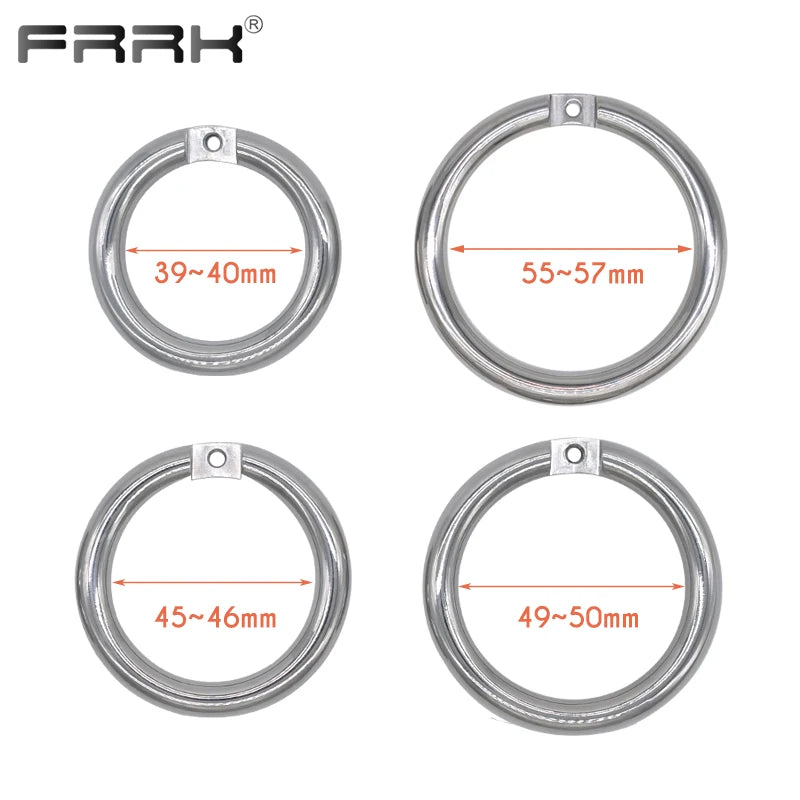 Compact Discreet Chastity Cage: Premium Mini Stainless Steel for Men