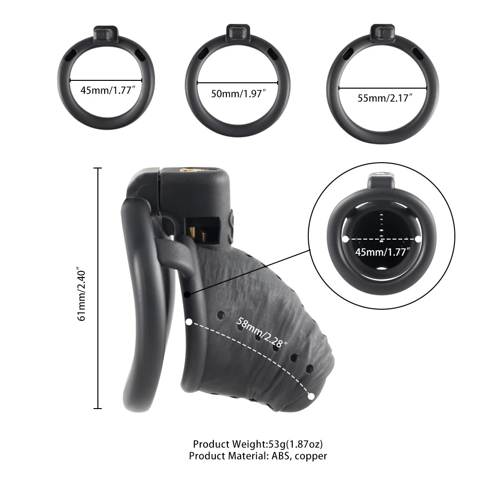 3D Printing Men Chastity Cage SM Abstinence Sex CB Chastity Lock Adult Penis Lock