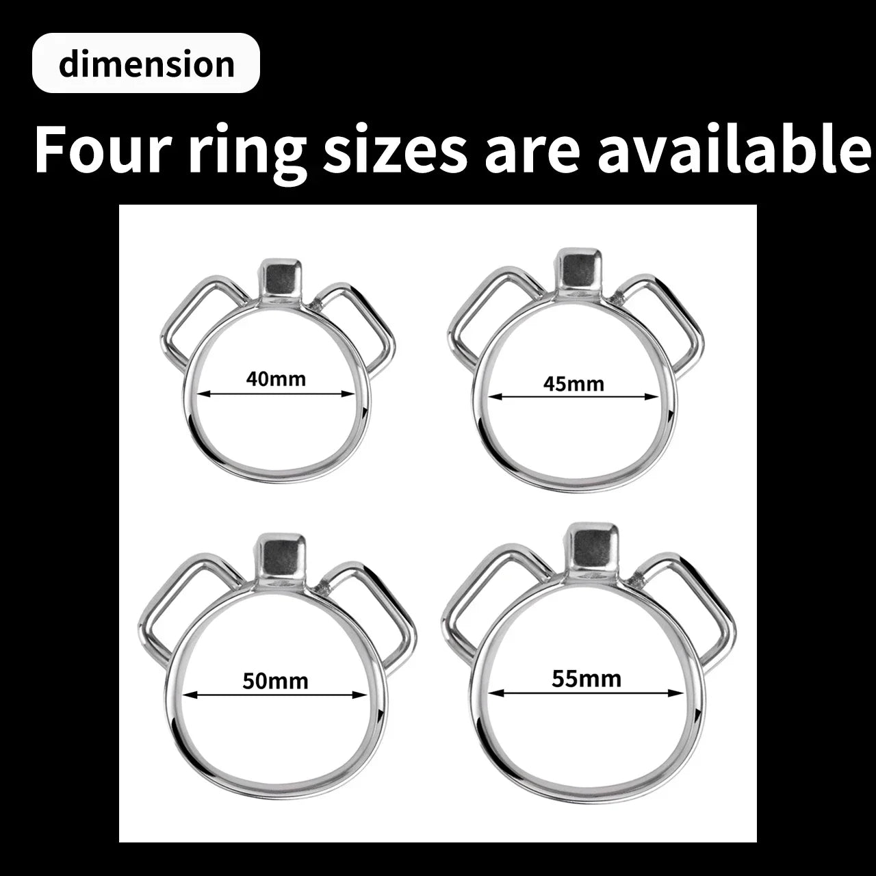 Metal Simulation Vagina Chastity Lock
