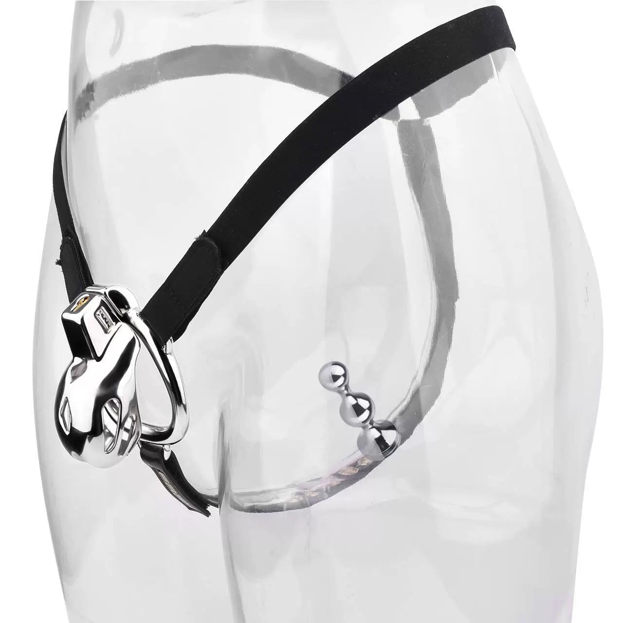 Golden Beatles Metal Chastity Cage
