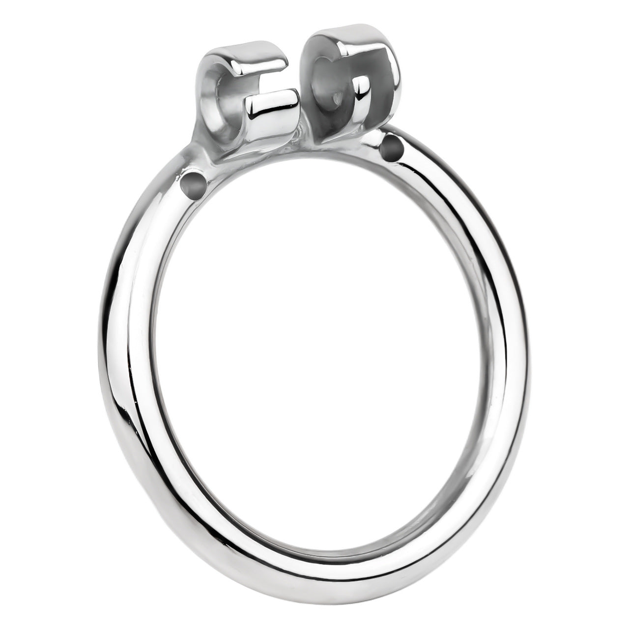 Metal stainless steel horse's eye stick anti-escape inverted chastity cage can urinate with urine blocking sex toys.