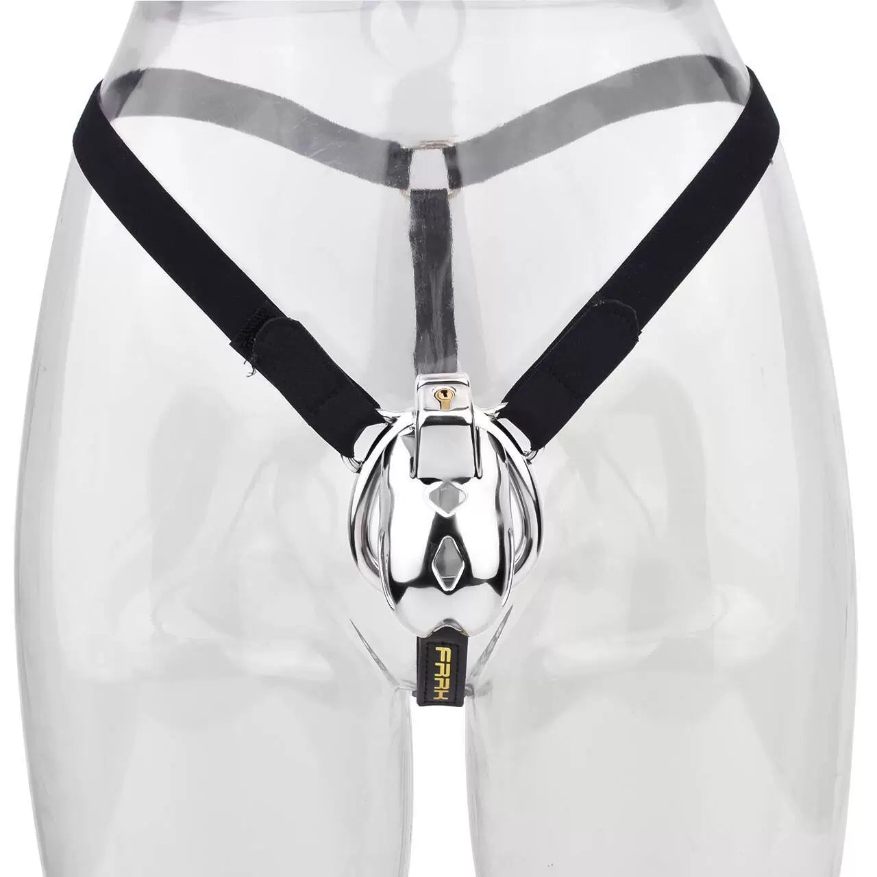 Golden Beatles Metal Chastity Cage