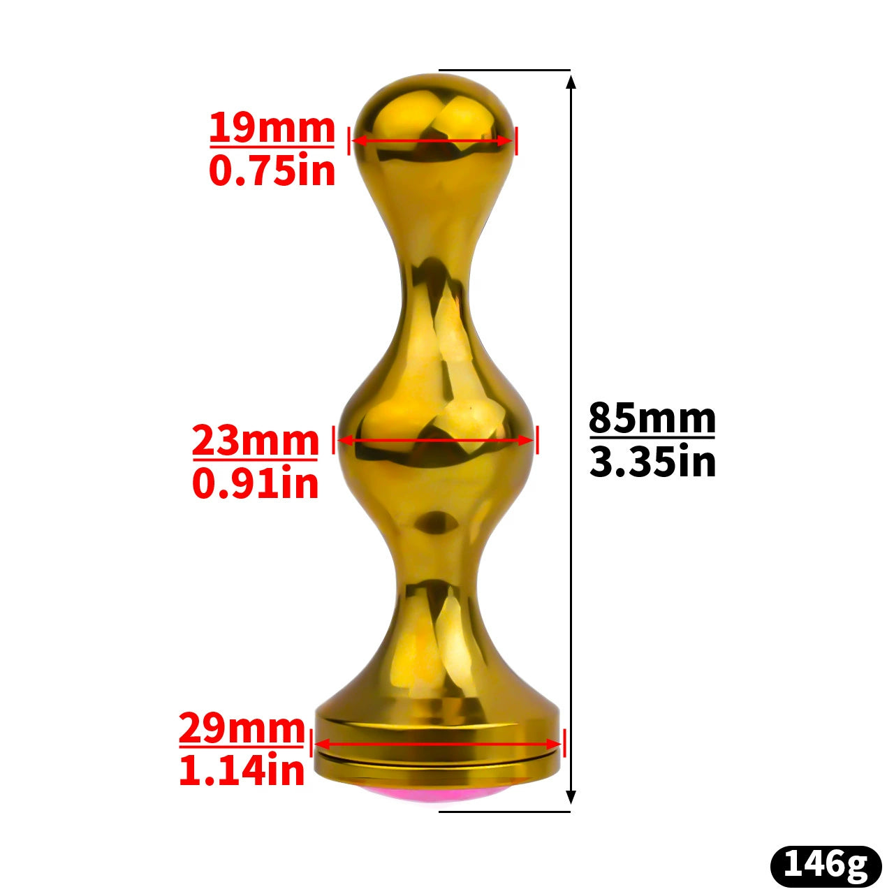 Golden Beatles Metal Chastity Cage