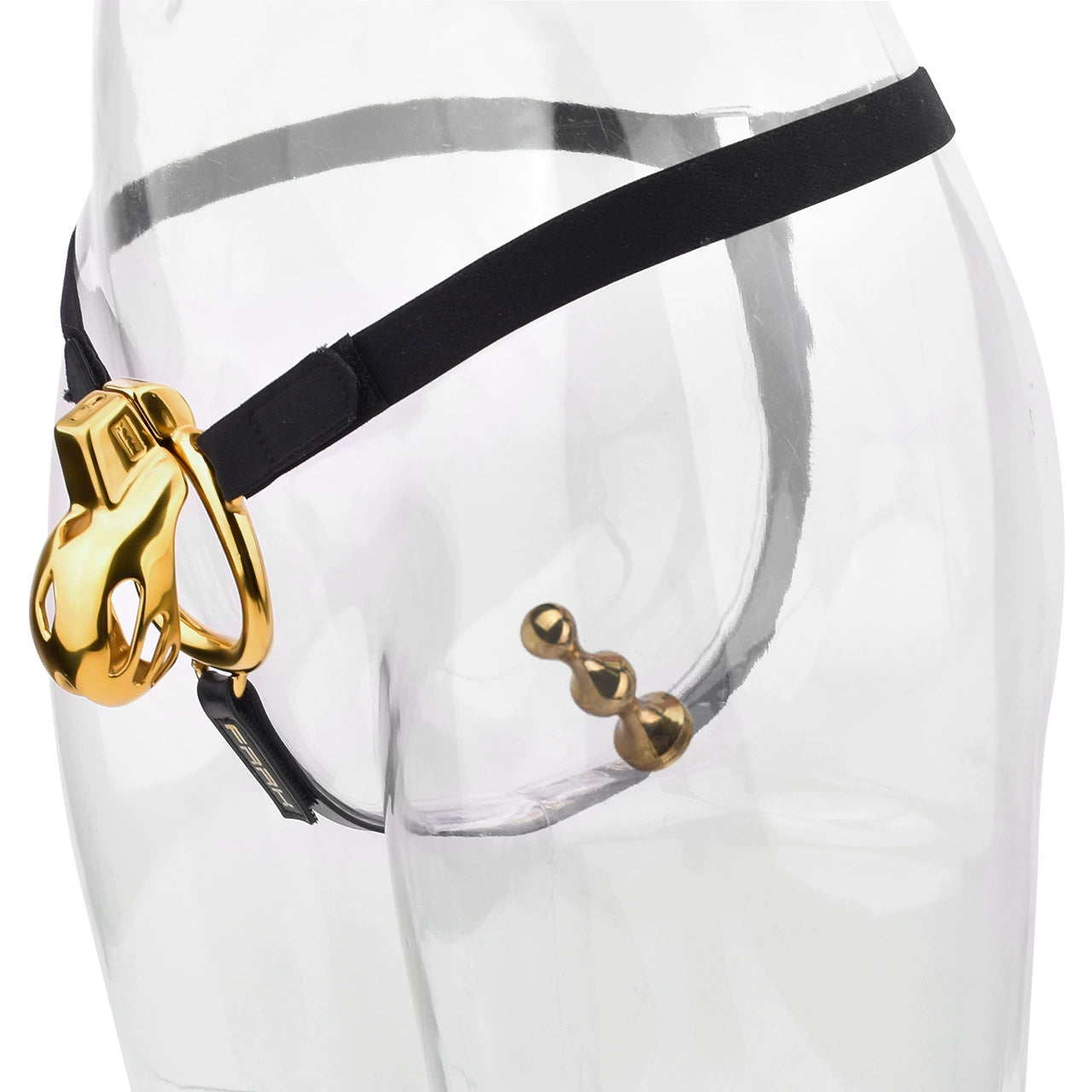 Golden Beatles Metal Chastity Cage