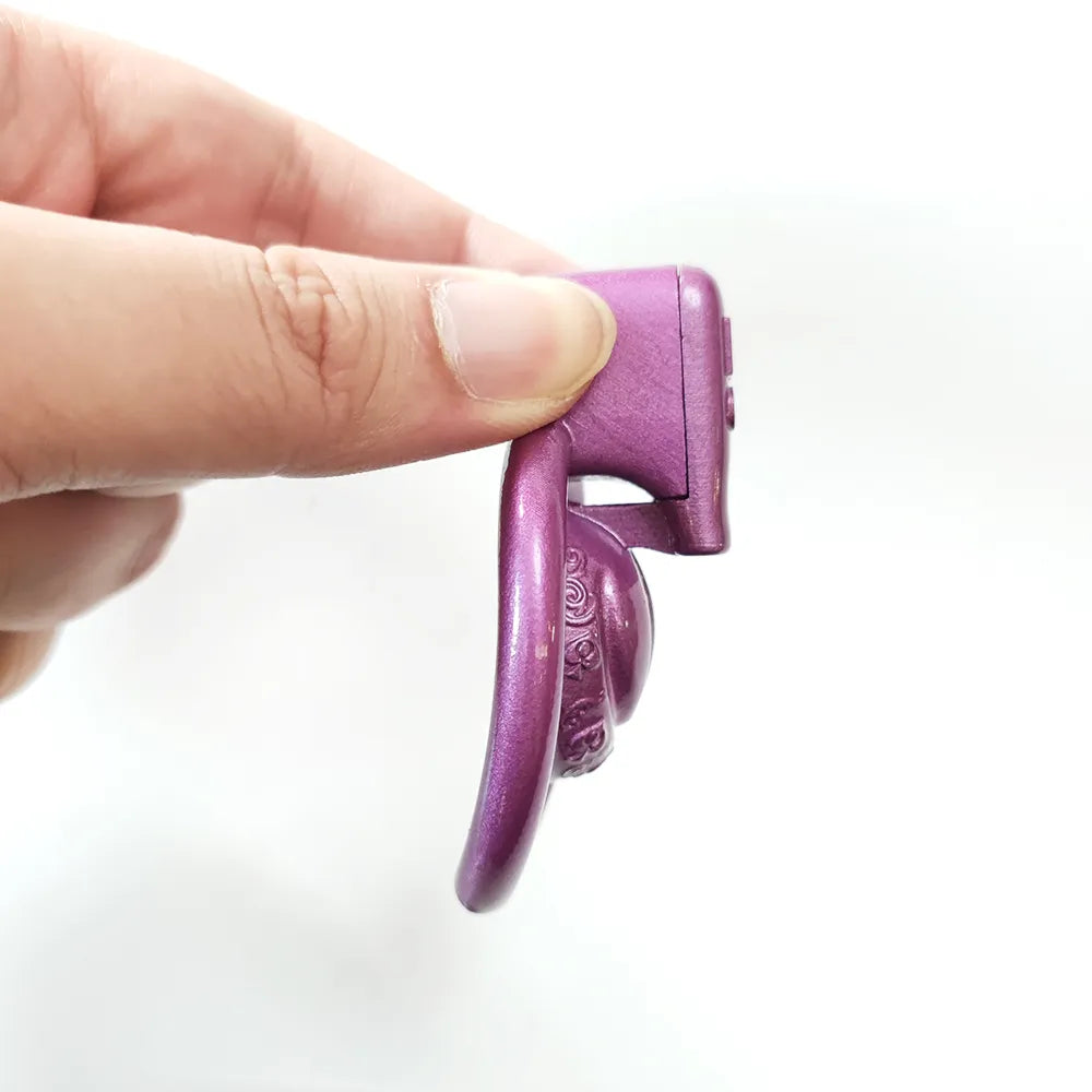 Super Small Vagina Chastity Cage with 4 Rings