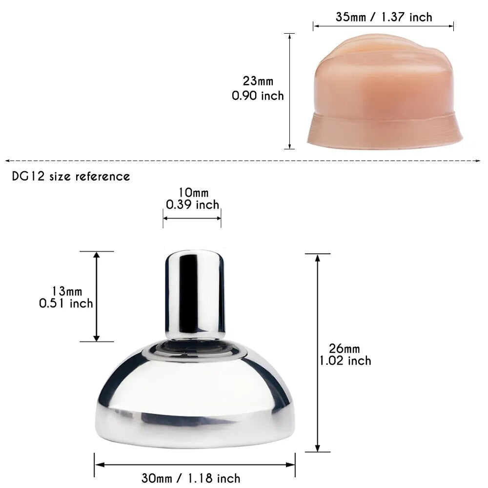 Spiked Chastity Cage with Detachable Clitoris Shape Urethral Plug