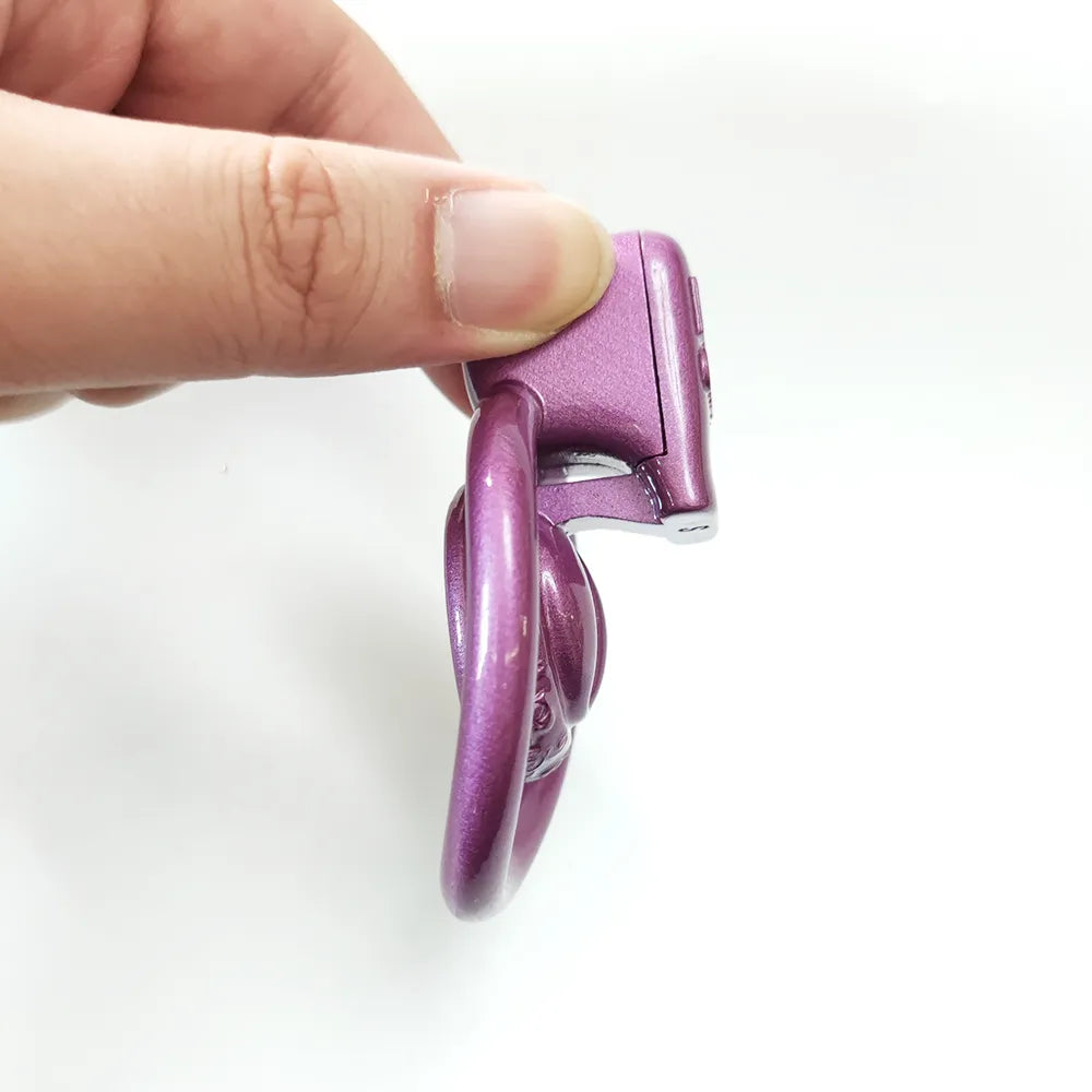 Super Small Vagina Chastity Cage with 4 Rings
