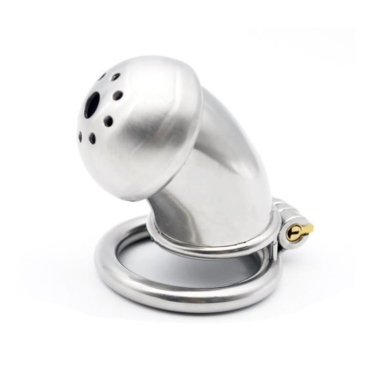 CX021 Metal Chastity Device 1.77 inches and 2.36 inches long
