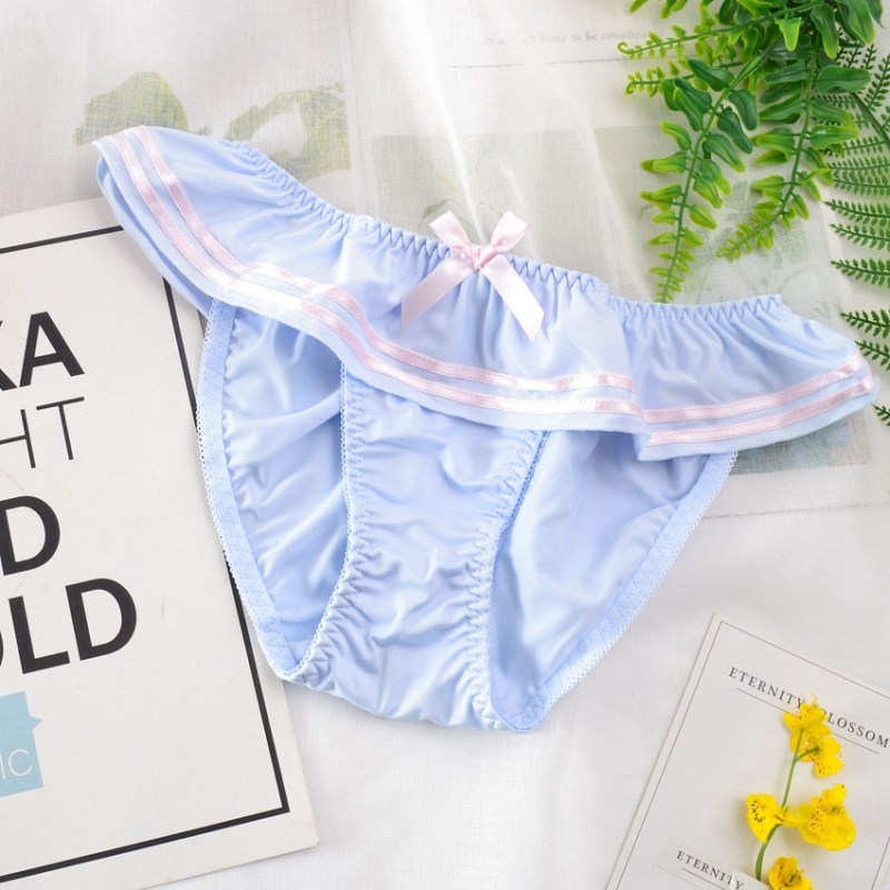 Academy wind milk silk low waist underwear briefs