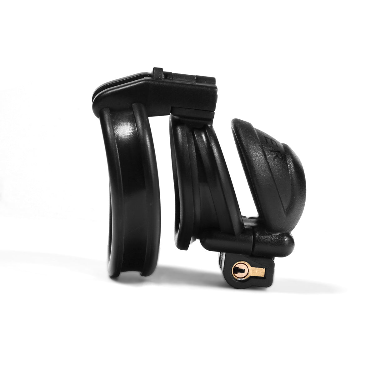 3D Print Chastity Cage Double-headed Chastity Device with 3 Rings