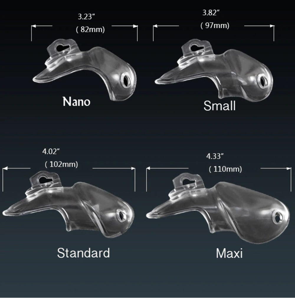 CX056 Chastity Cage Nub of HT V3 With 4 Size