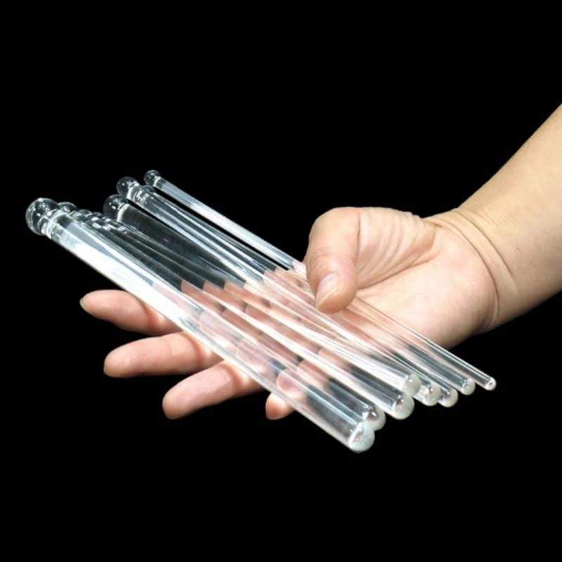 8 Pcs Glass Rod Urethral Sounds Set