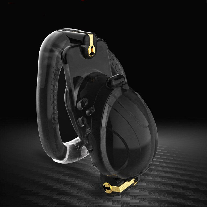 CX086 Double Lock Detachable Plastic Chastity Cage