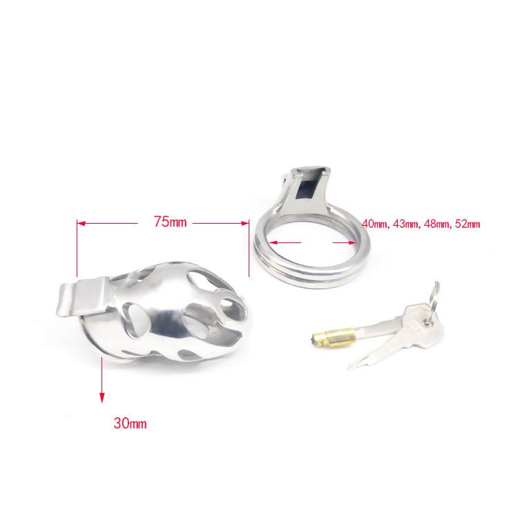 CX125 Metal Cock Chastity Cage 2.95 inches Long