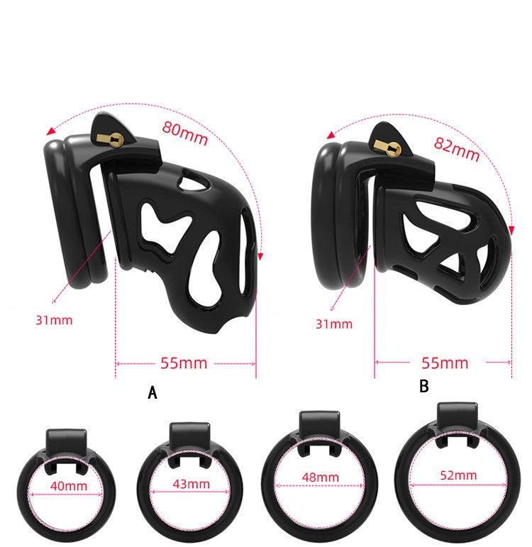 CX146 New Plastic Chastity Device Chastity Cage