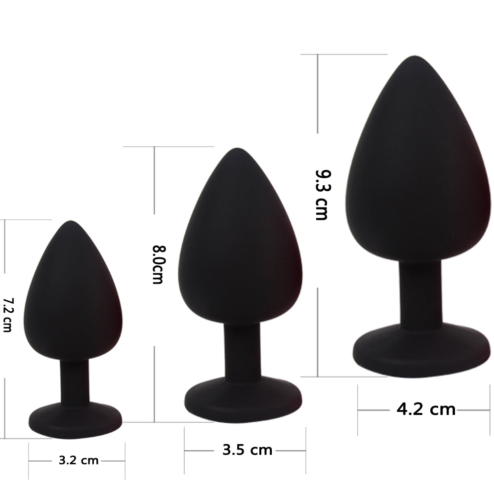 Sissy Silicone Butt Plugs