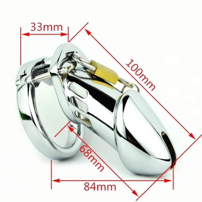 CX029 Metal Chastity Cage 3.94 inches
