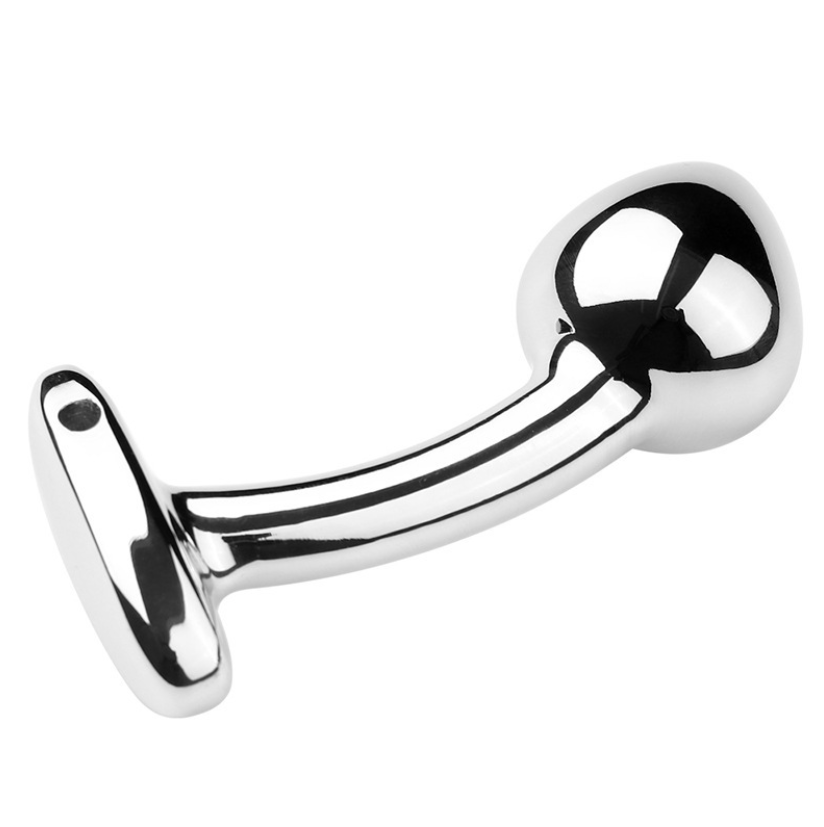 Stainless Steel Bend Anal Butt Plugs