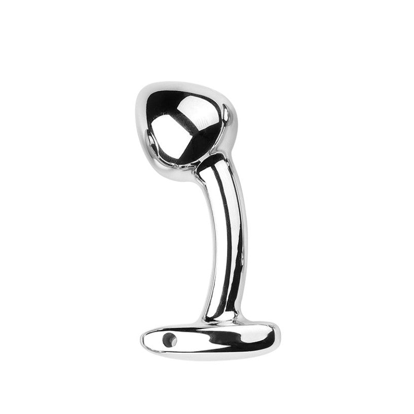 Stainless Steel Bend Anal Butt Plugs