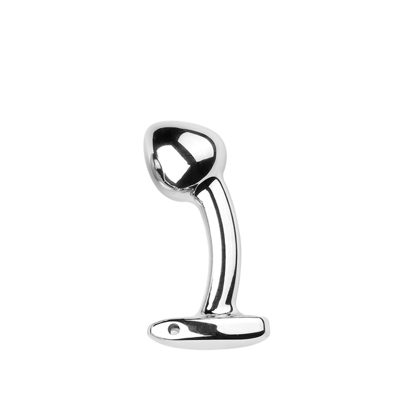 Stainless Steel Bend Anal Butt Plugs