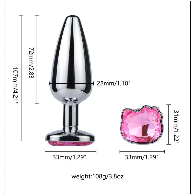 Cat Metal Anal Plug Anal Plug Sex Toys