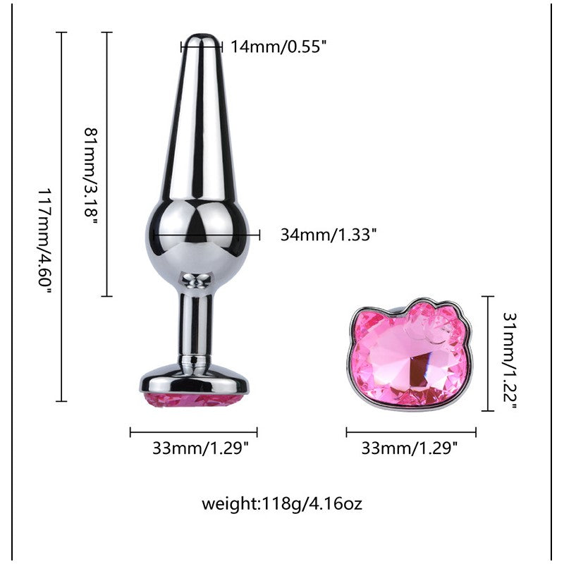 Cat Metal Anal Plug Anal Plug Sex Toys