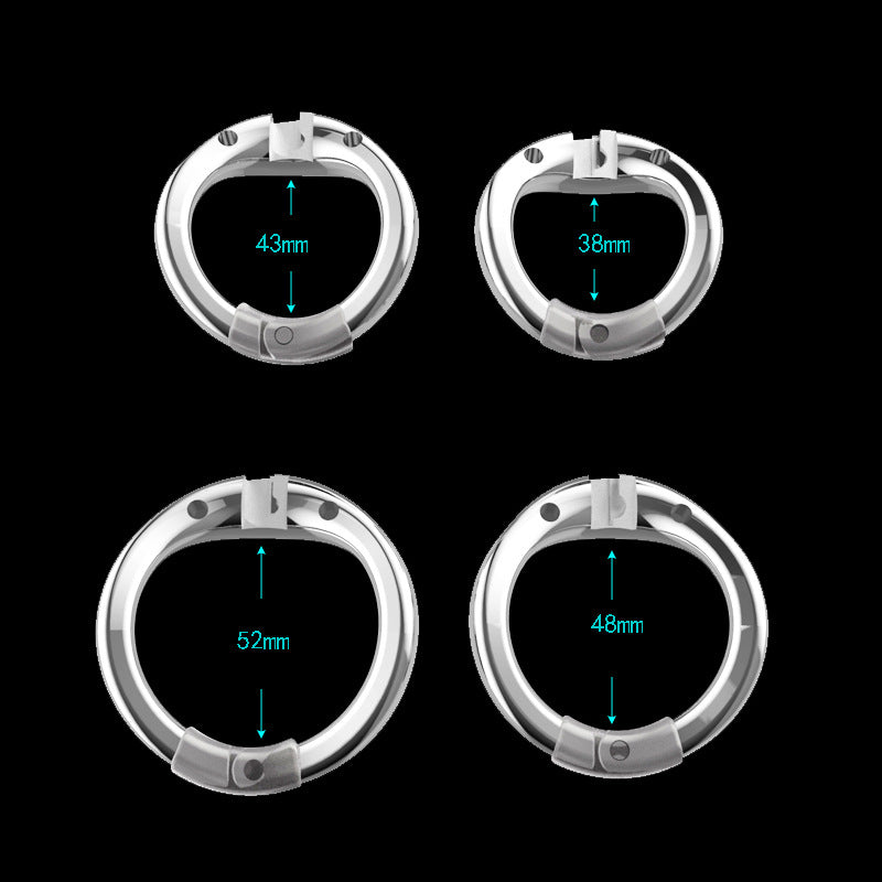 CX124 Stainless Steel Detachable Chastity Cage Cock Cage