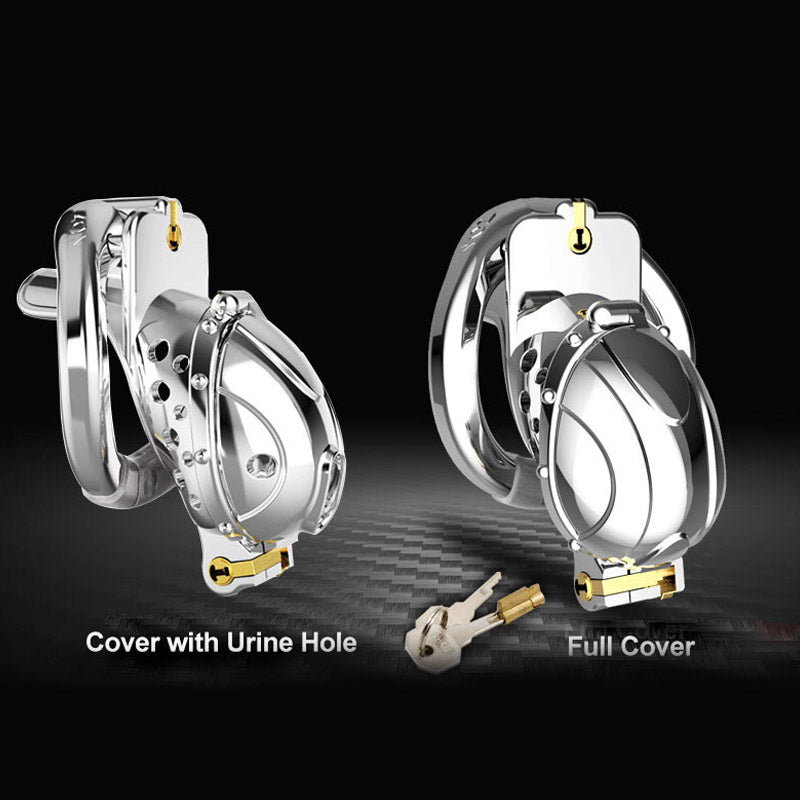 CX124 Stainless Steel Detachable Chastity Cage Cock Cage