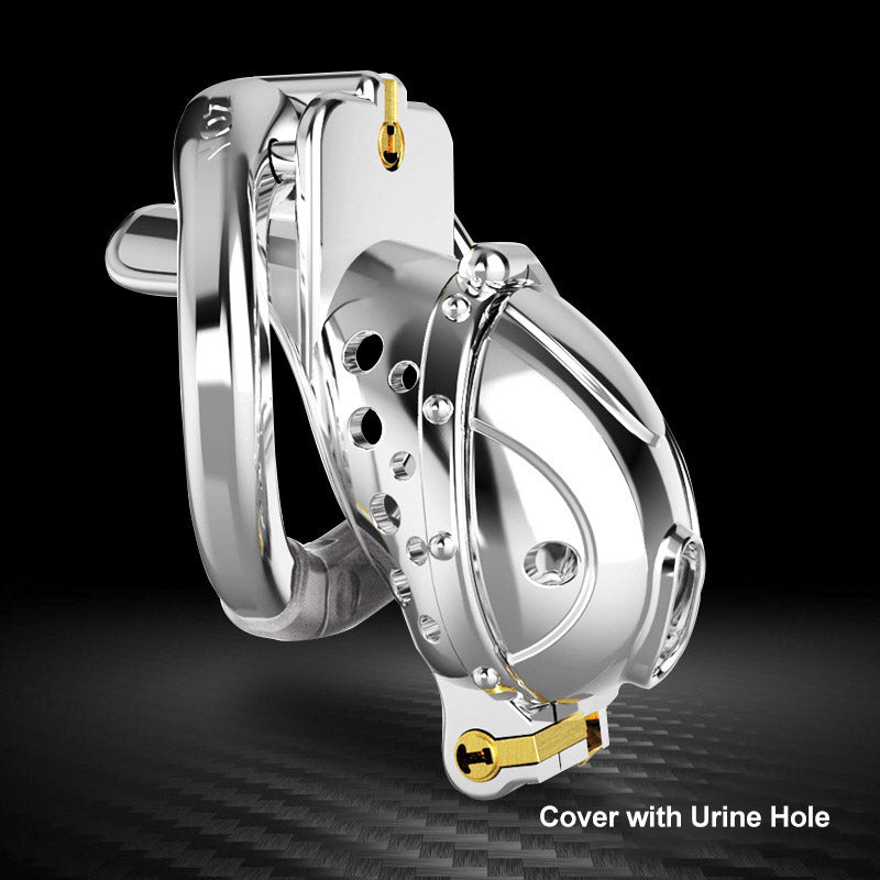 CX124 Stainless Steel Detachable Chastity Cage Cock Cage