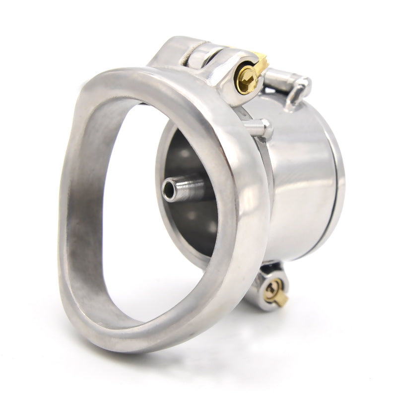 CX126 Double Lock Detachable Stainless Steel Chastity Cage