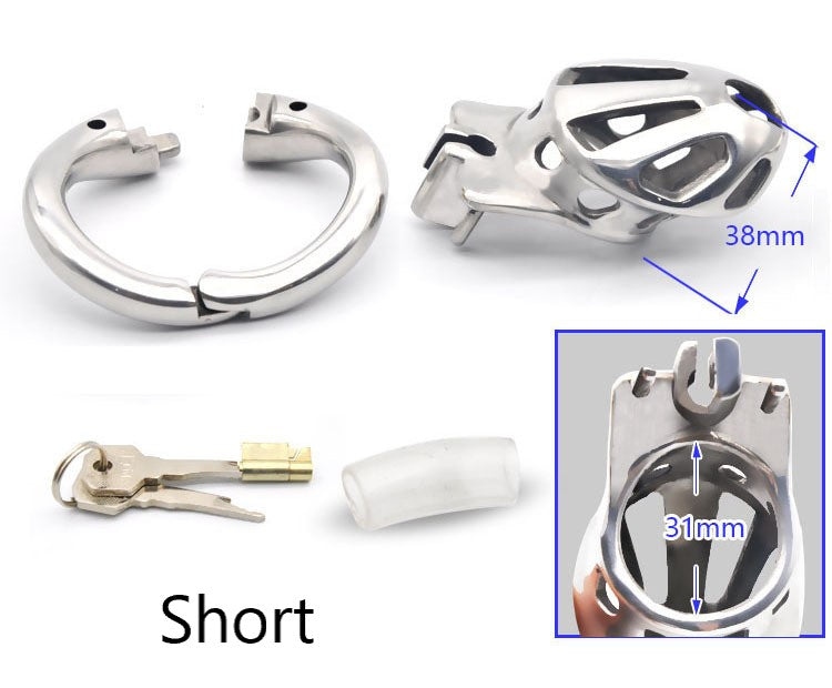 CX127 Stainless Steel Chastity Cage Cock Cage