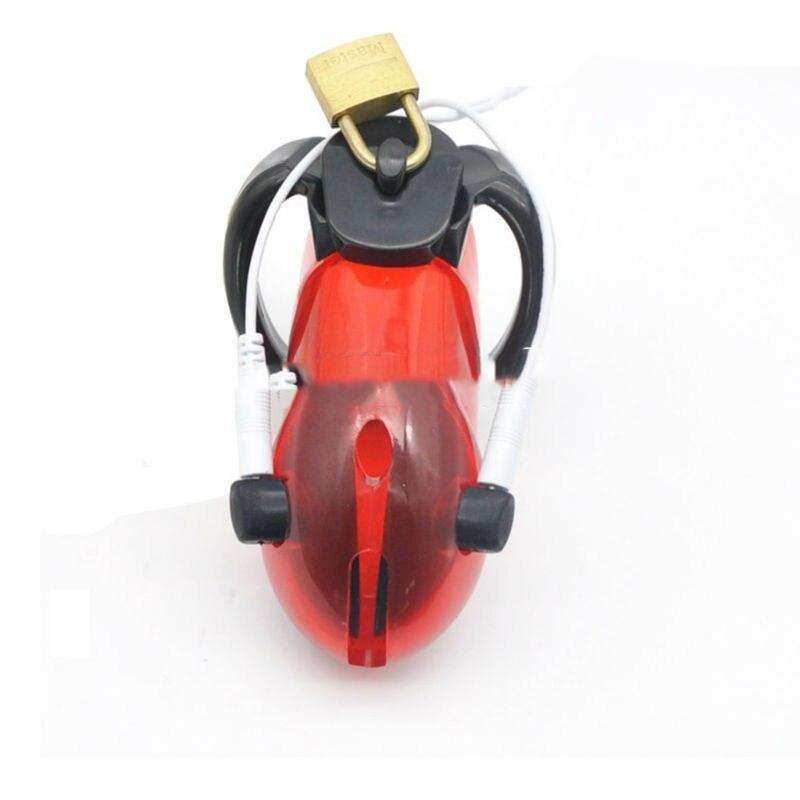 EC004 Electric Plastic Chastity Cage
