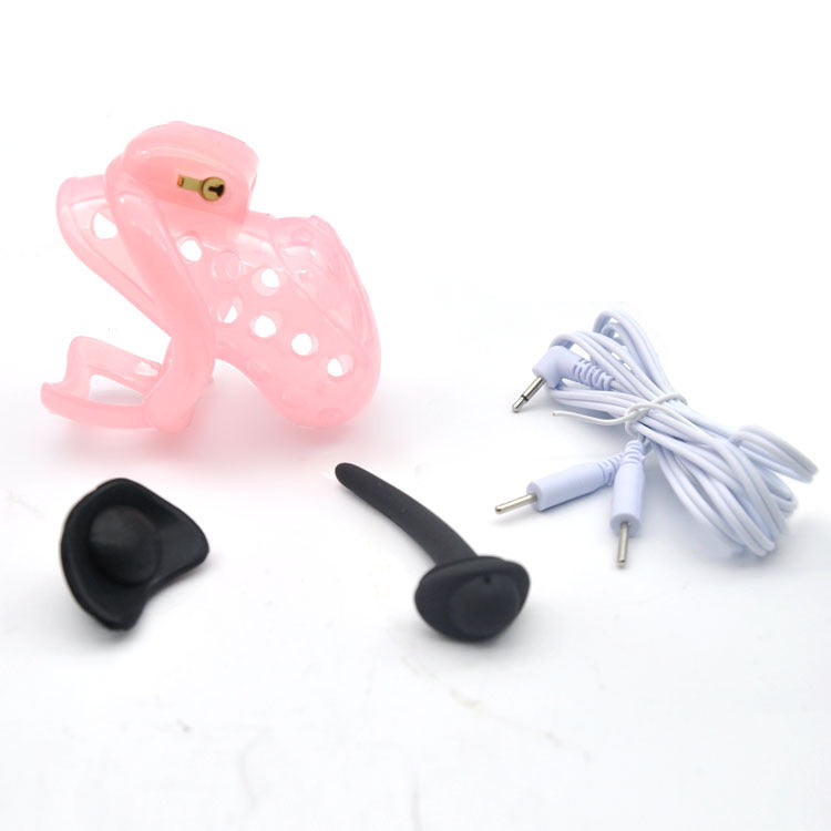 EC006 Plastic Electric Chastity Cage