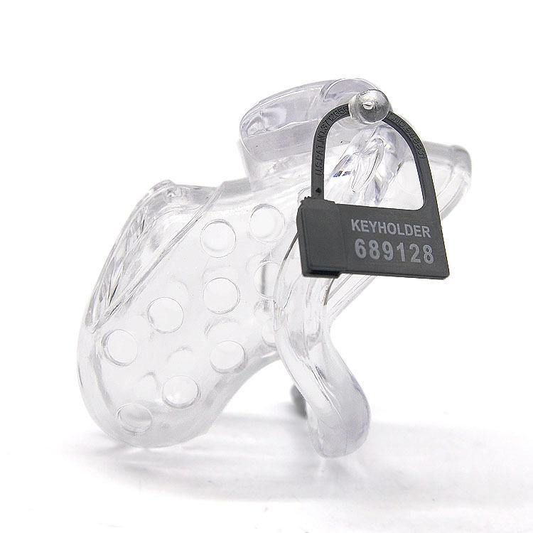 EC006 Plastic Electric Chastity Cage