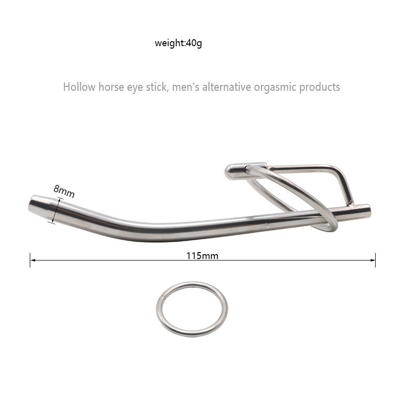 Electric Shock Stainless Steel Urethral Masturbation Stick Male Electric Shock Catheter