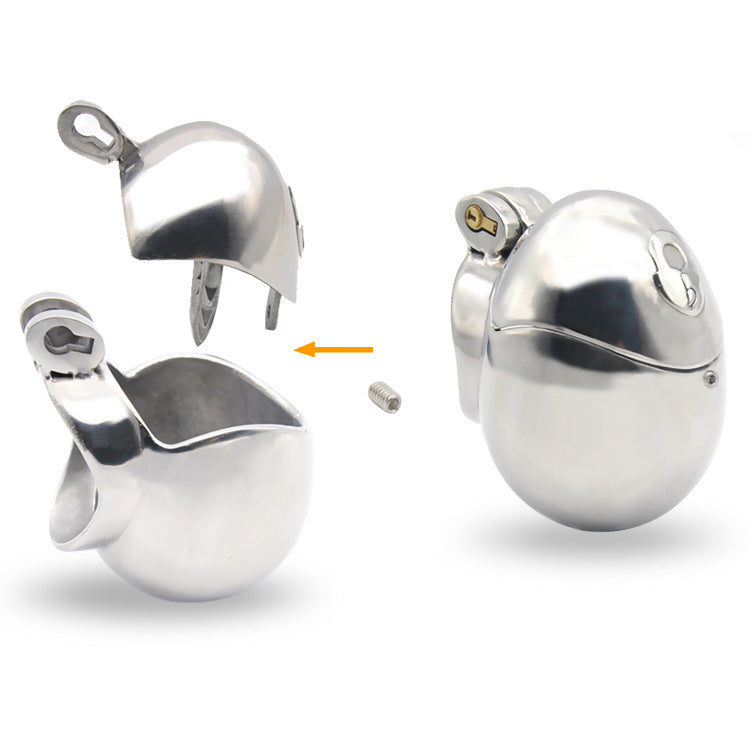 Full Cover Male Chastity Ball Stretcher Fully Restraint Chastity Cock Cage Bondage Belt Sex