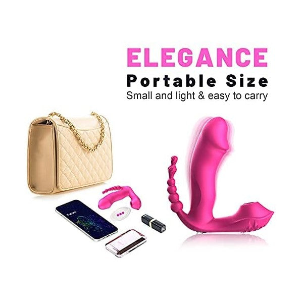 G Spot Sucking Vibrator Clitoral Sex Toy 7 Vibration and Suction Modes Clitoral Stimulation Vibrator