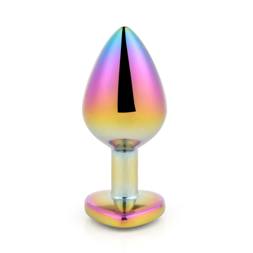 Heart Shaped Stainless Steel Anal Butt Plugs Anal Trainer Toys