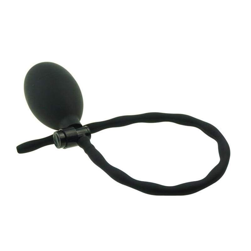 Inflatable Beaded Silicone Urethral Sound Dilator Stretching Pro-ostate Stimulatoor Massager