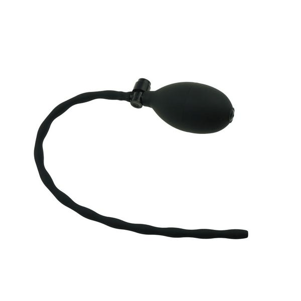 Inflatable Beaded Silicone Urethral Sound Dilator Stretching Pro-ostate Stimulatoor Massager