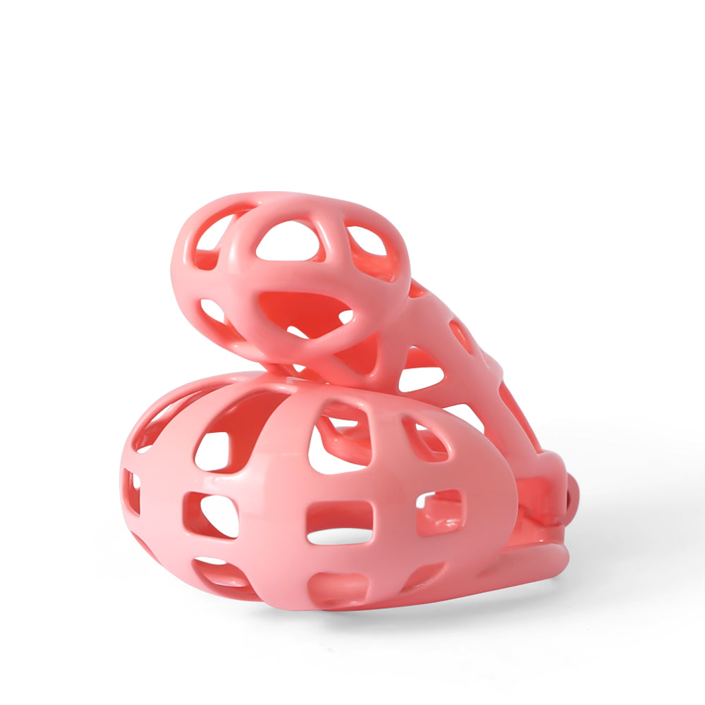 Shell Mamba Male Chastity Cage Balls Cages Curved 3D Printed Chastity Device