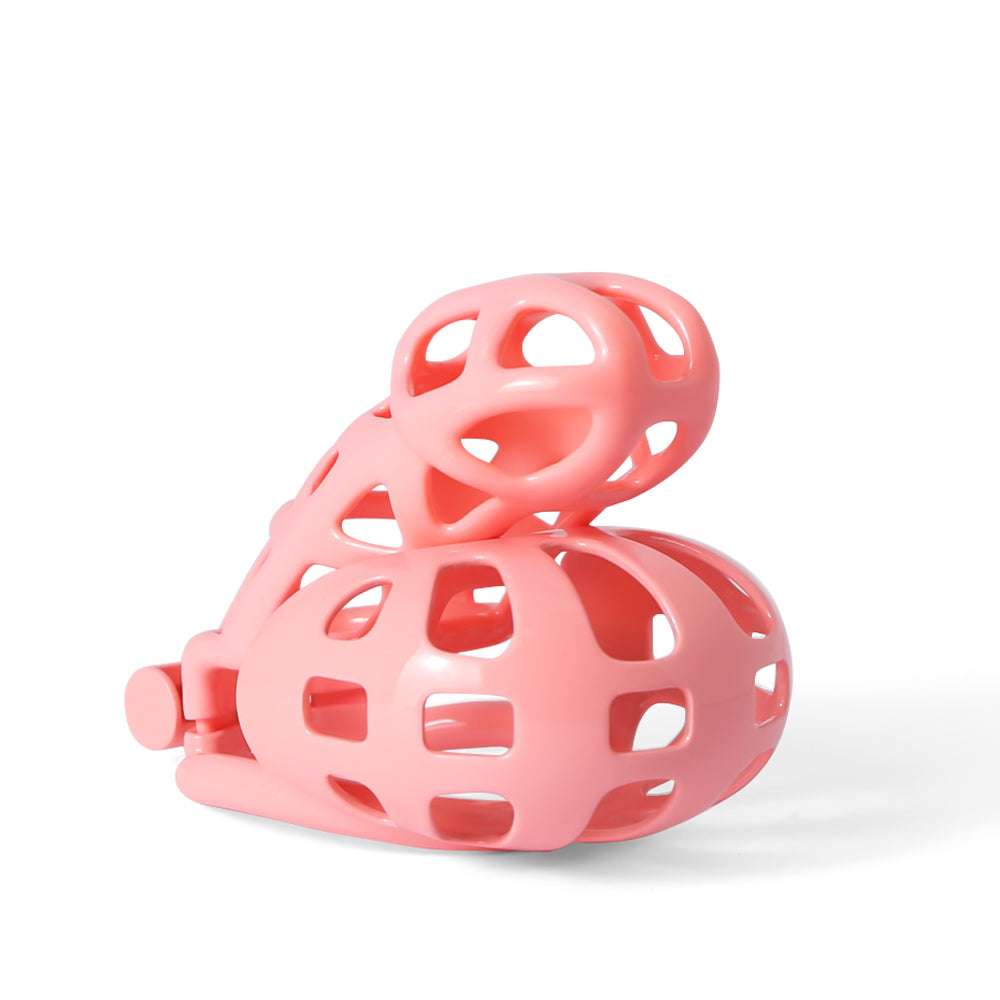Shell Mamba Male Chastity Cage Balls Cages Curved 3D Printed Chastity Device