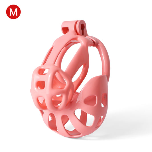 Shell Mamba Male Chastity Cage Balls Cages Curved 3D Printed Chastity Device