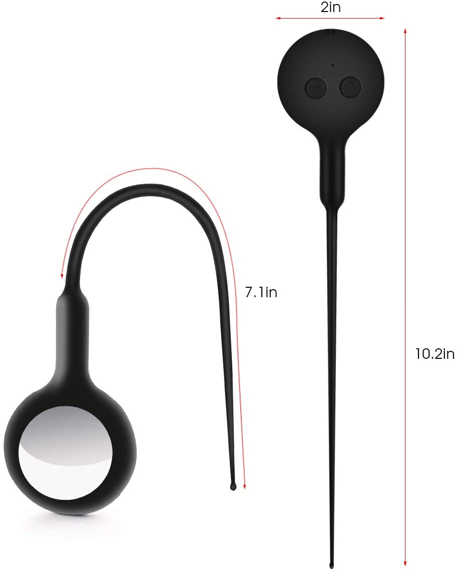 Silicone Soft 7 Speeds Vibrating Urethral Sounds Dilator Horse Penis Stimulation Stick
