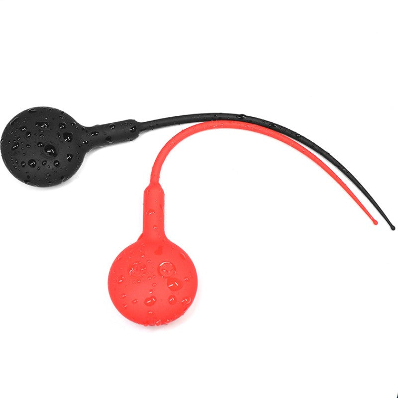 Silicone Soft 7 Speeds Vibrating Urethral Sounds Dilator Horse Penis Stimulation Stick