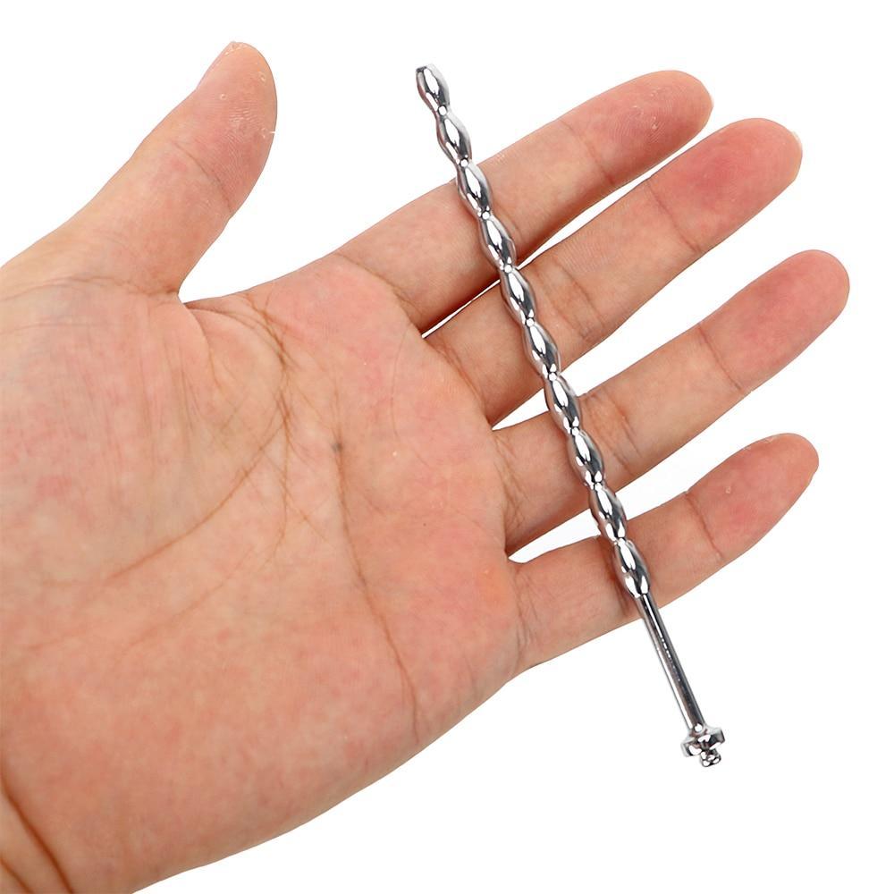 Stainless Beaded Penis Plug Sounding Rods