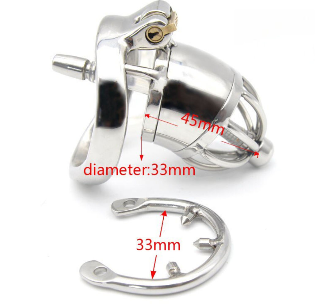 CX010 Male Chastity Cage 1.77 inches