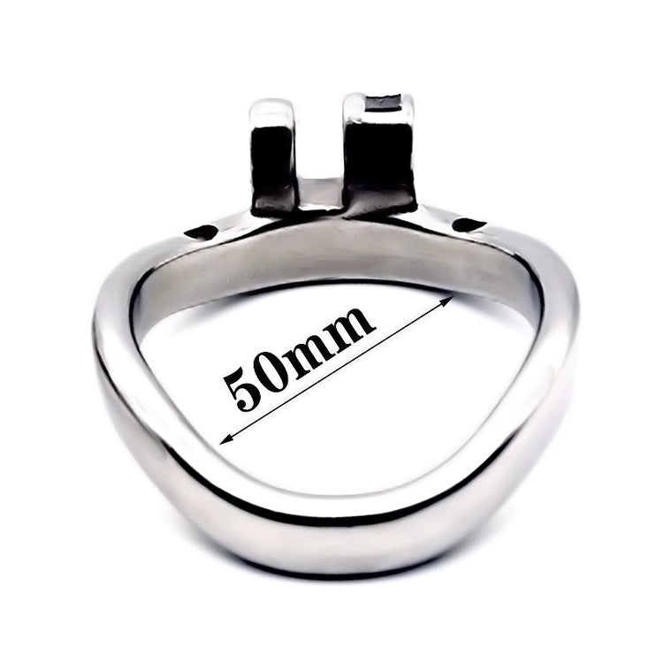 Stainless Steel Cock Ring Arc Ring Chastity Cage Accessories