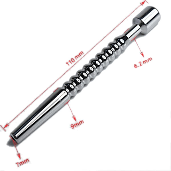Stainless Steel Cum Thru Urethral Sound