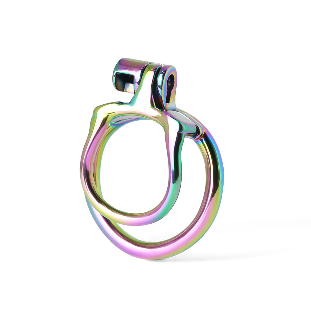 Stainless Steel MAMBA-ZERO Cock Cage Male Chastity Device Belt Penis Ring Cock Ring